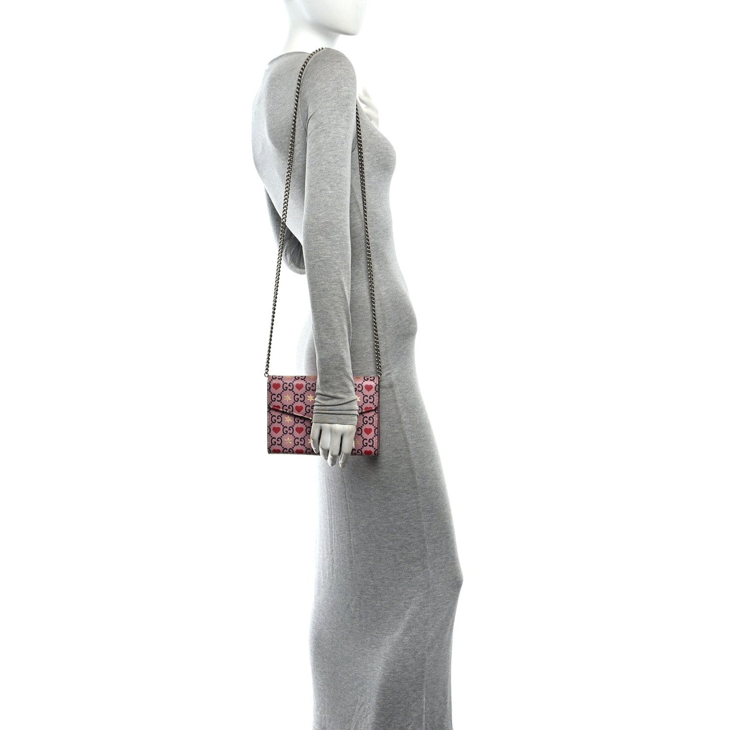 Calfskin Valentine's Day Exclusive Mini Dionysus Chain Wallet