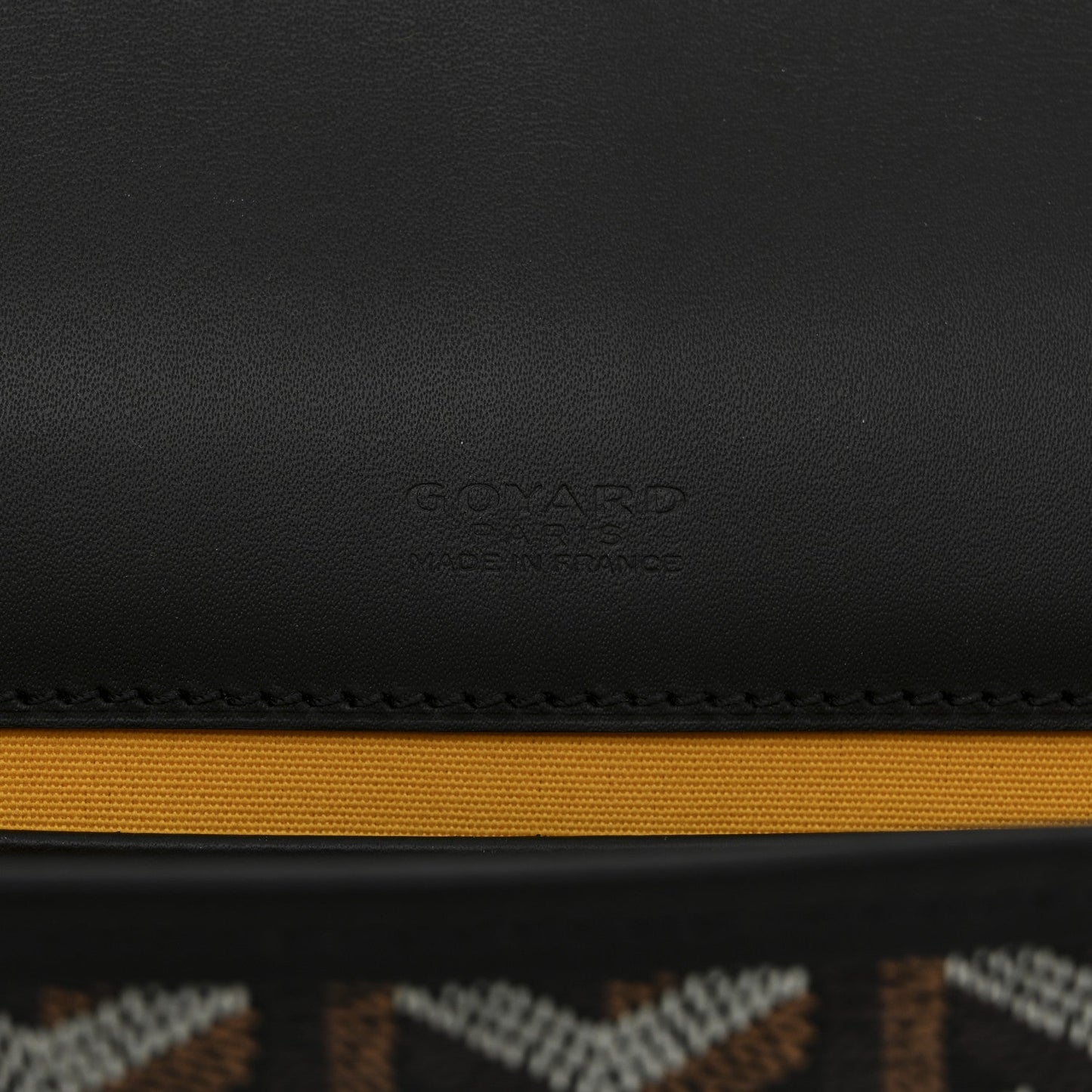 Goyardine Belvedere II PM Messenger Bag Black