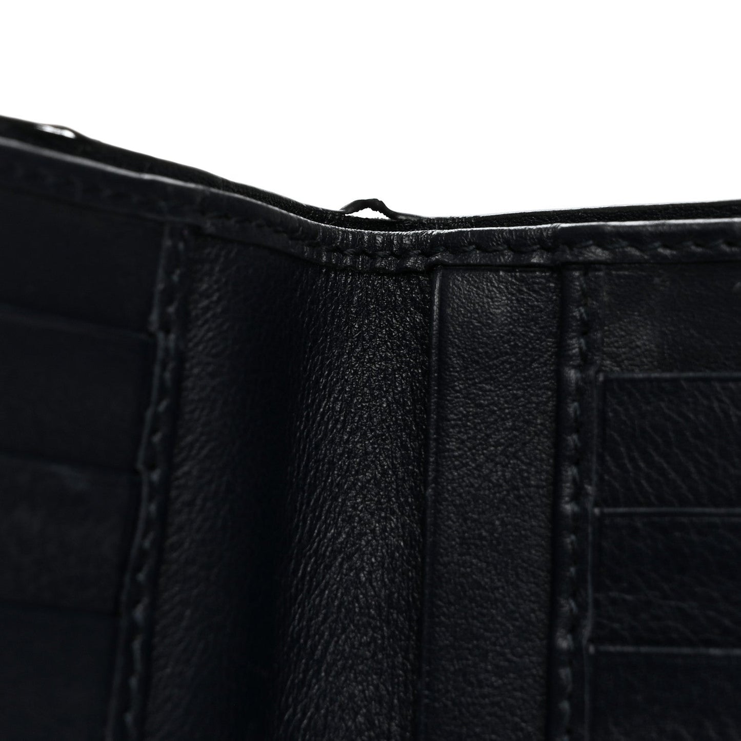 Microguccissima Bi-Fold Wallet Navy
