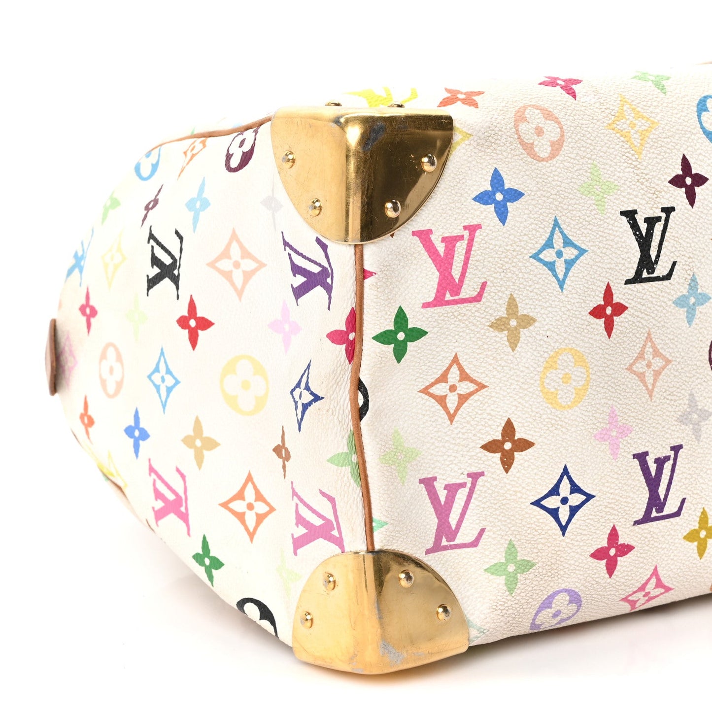 Monogram Multicolor Speedy 30 White