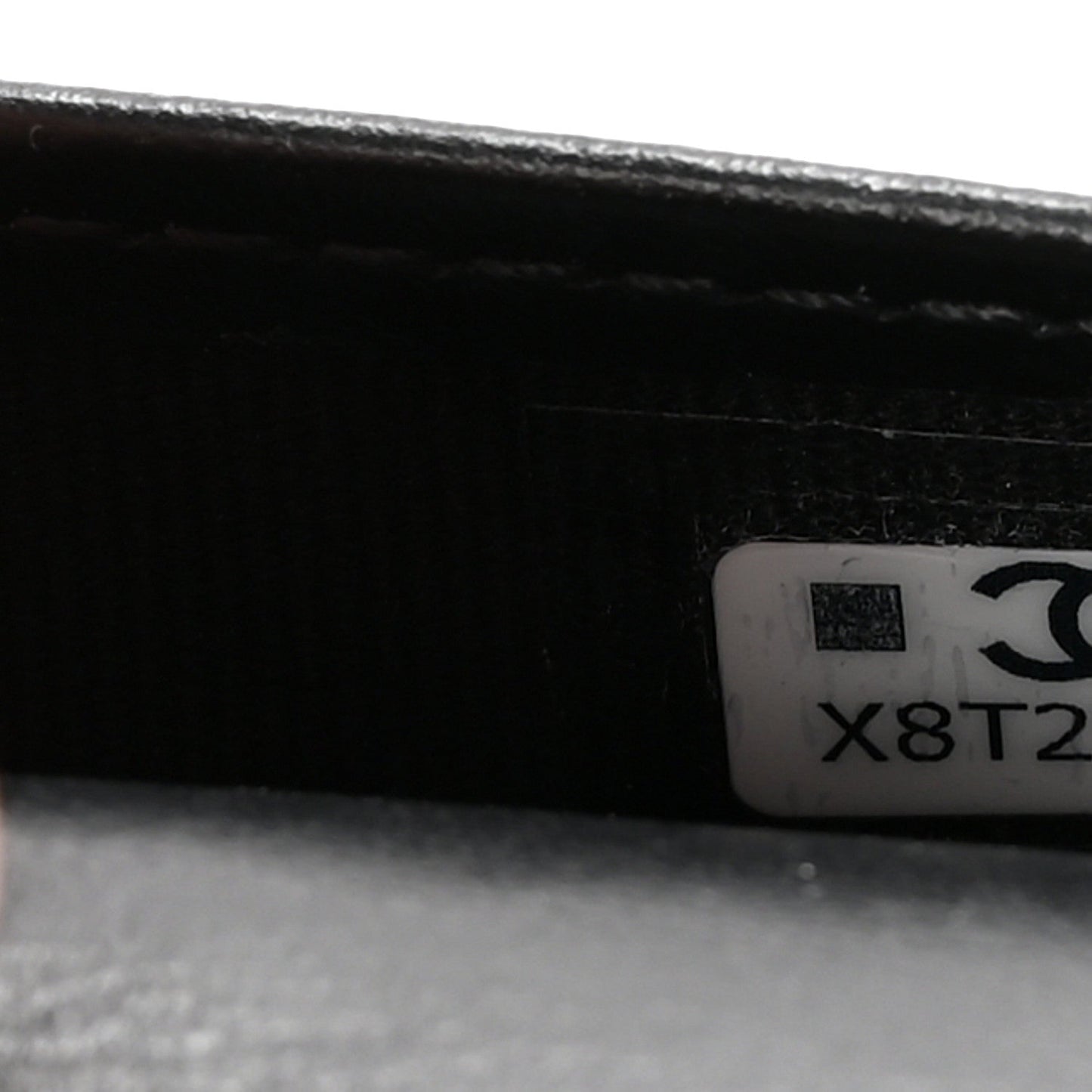 Calfskin Quilted Card Holder Wallet So Black