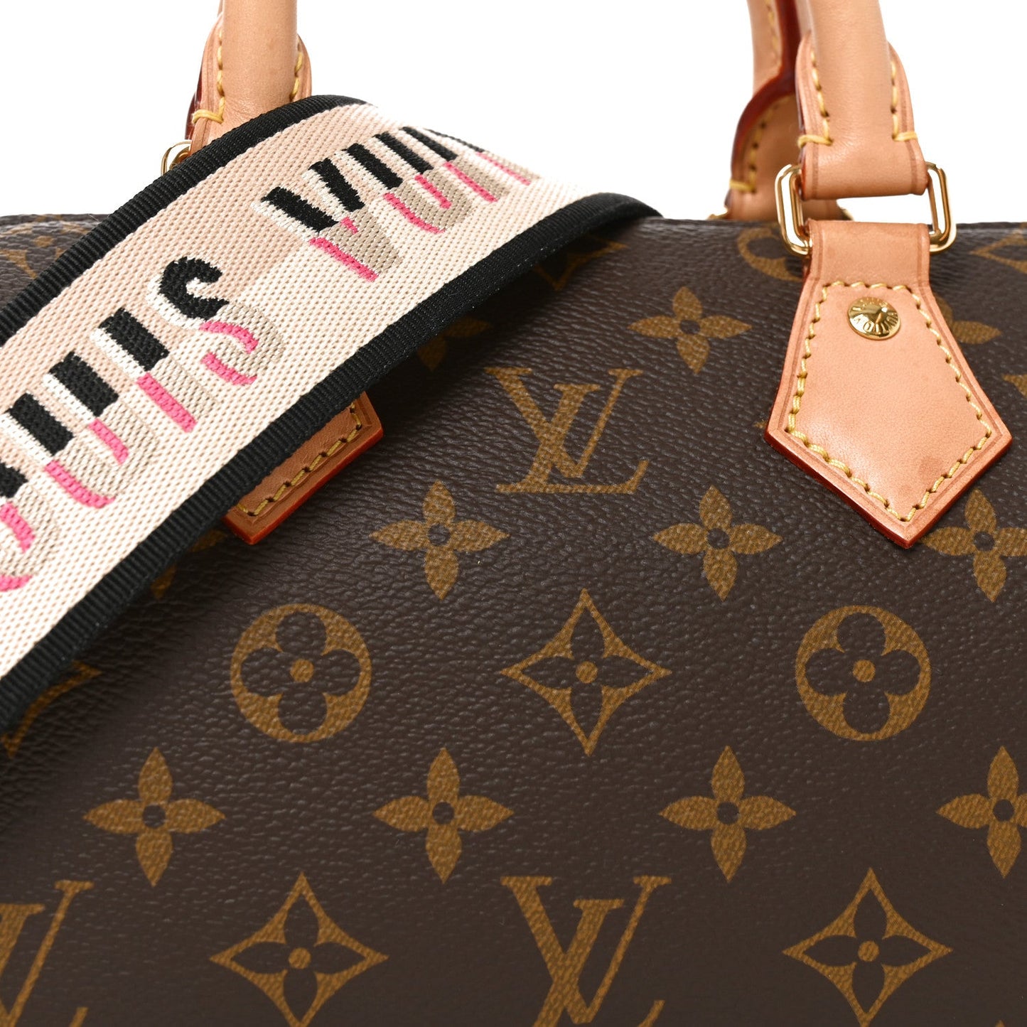 Monogram Speedy Bandouliere 20 Black