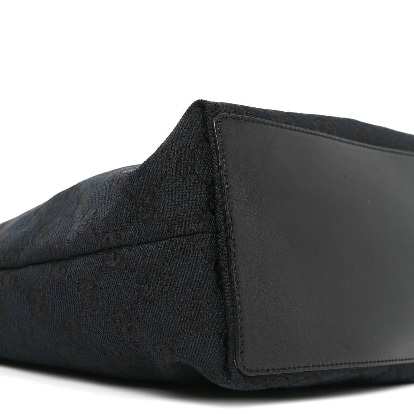 Monogram Large Bucket Tote Black