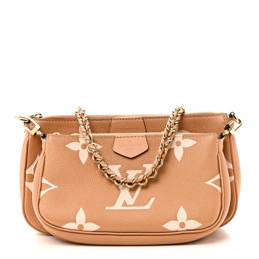 Empreinte Monogram Giant Multi Pochette Accessories Arizona Creme