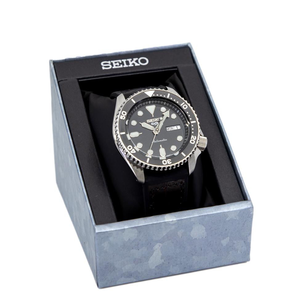 Seiko Men's SRPD55K2 Sports Black Dial Watch