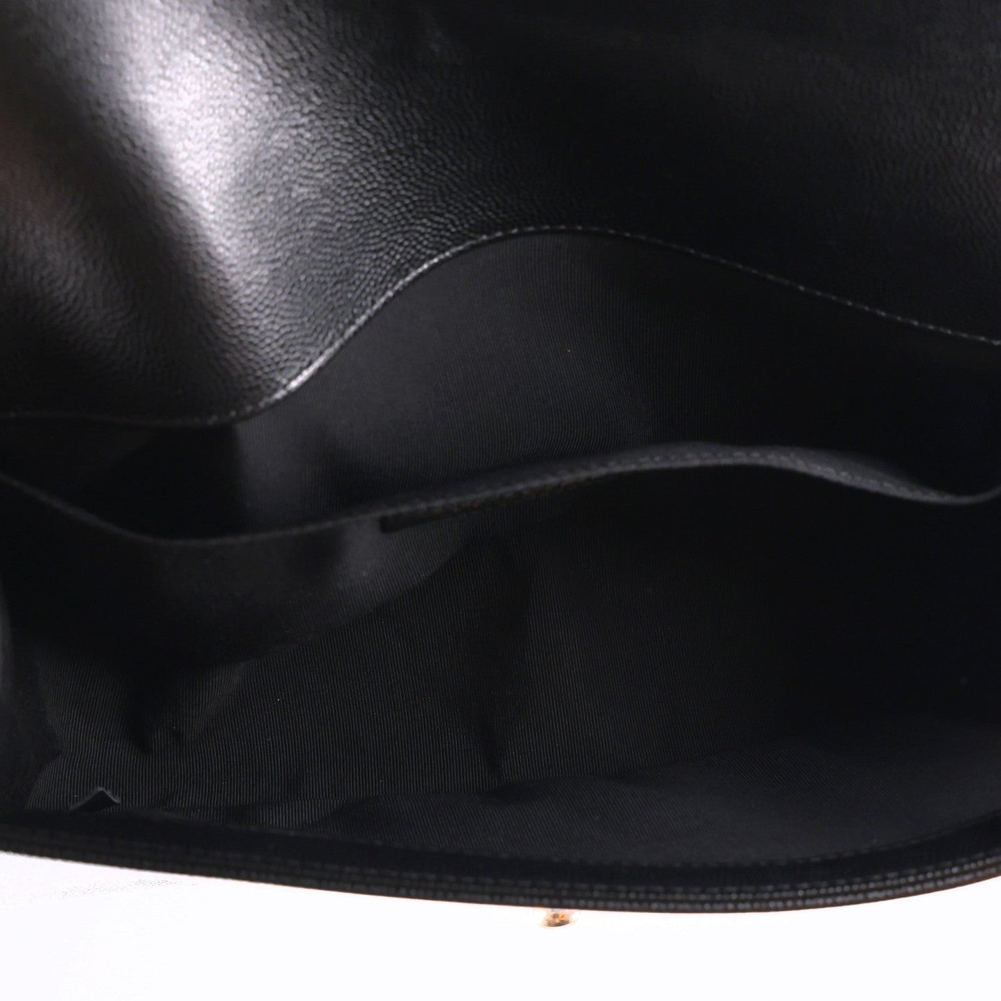 Caviar Quilted Medium Boy Flap Black