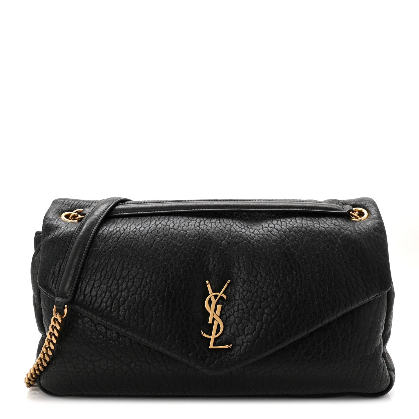 Grained Lambskin Large Calypso Black