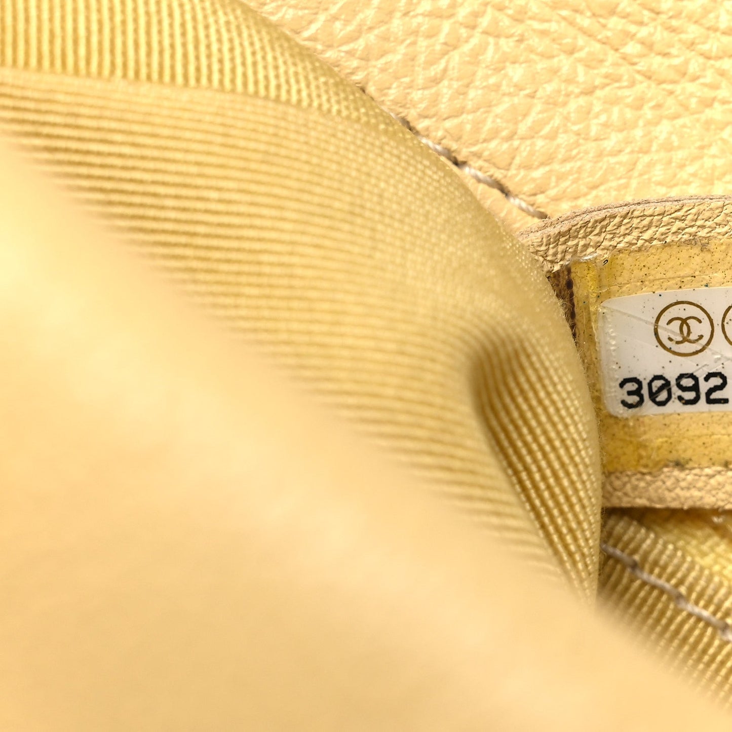 Calfskin Crochet Medium Chanel 19 Flap Yellow