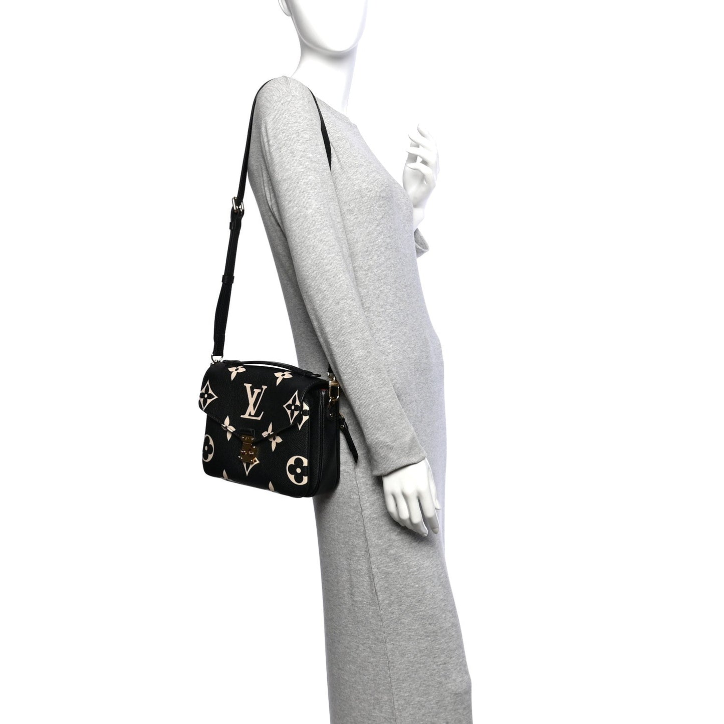 Empreinte Monogram Giant Pochette Metis Black Beige