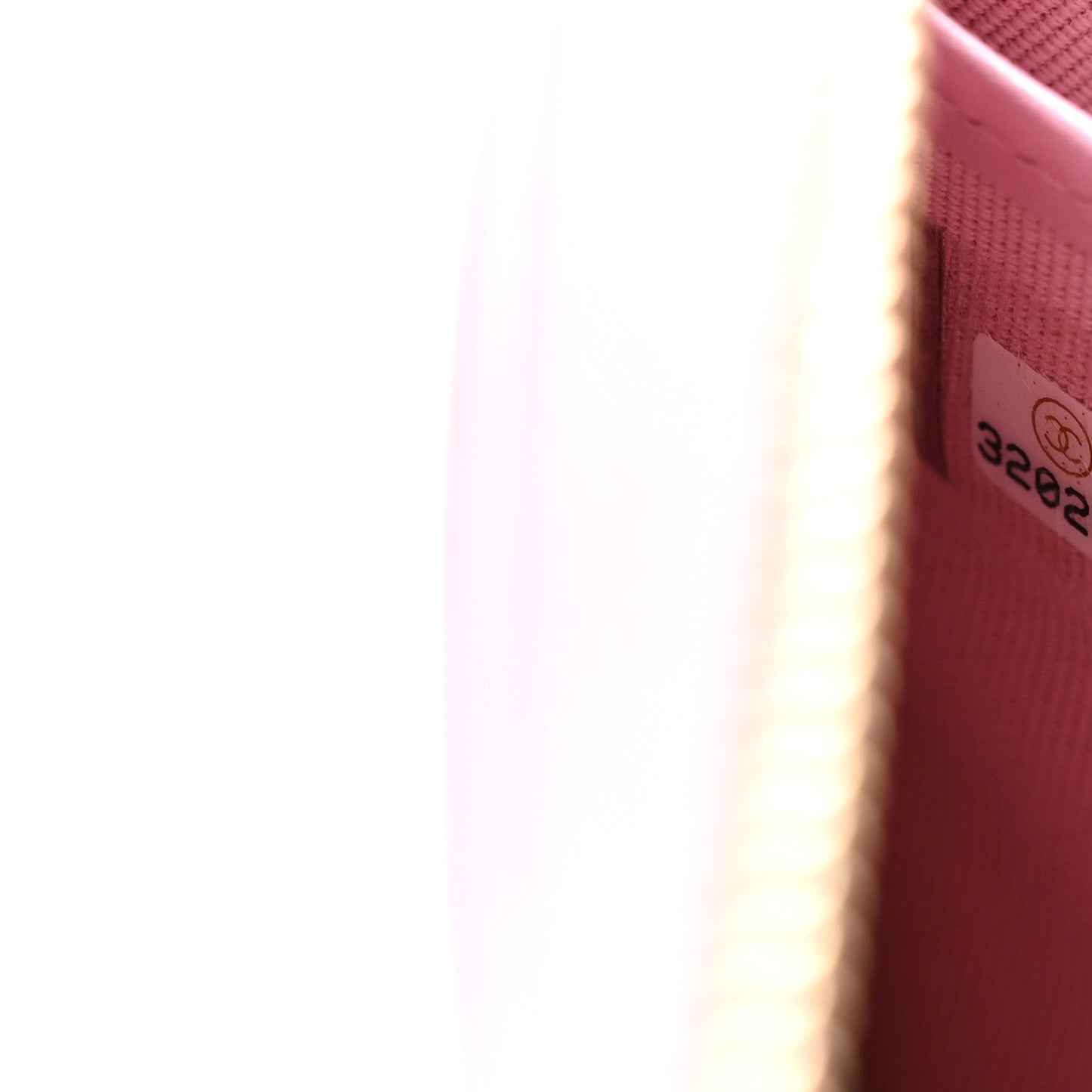 Lambskin Quilted 19 Long Zipped Around Wallet Pink