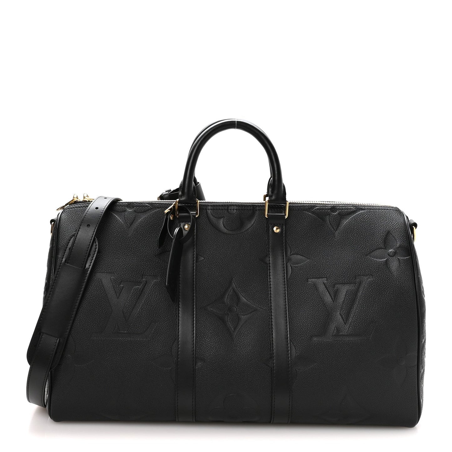 Empreinte Monogram Giant Keepall Bandouliere 45 Black Black