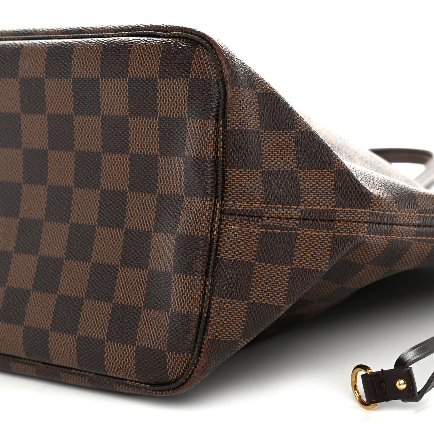 Damier Ebene Neo Neverfull MM Rose Ballerine