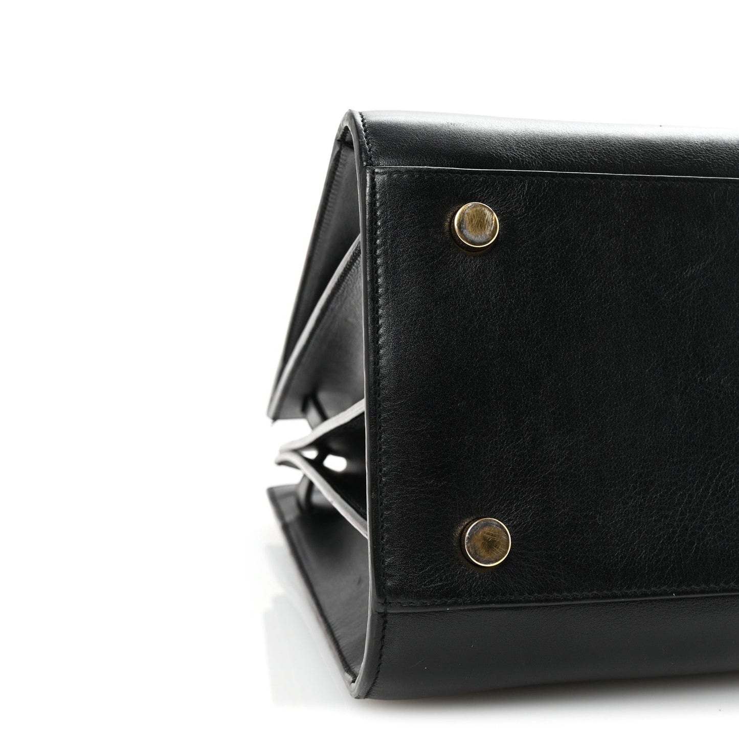 Calfskin Small Sac De Jour Black