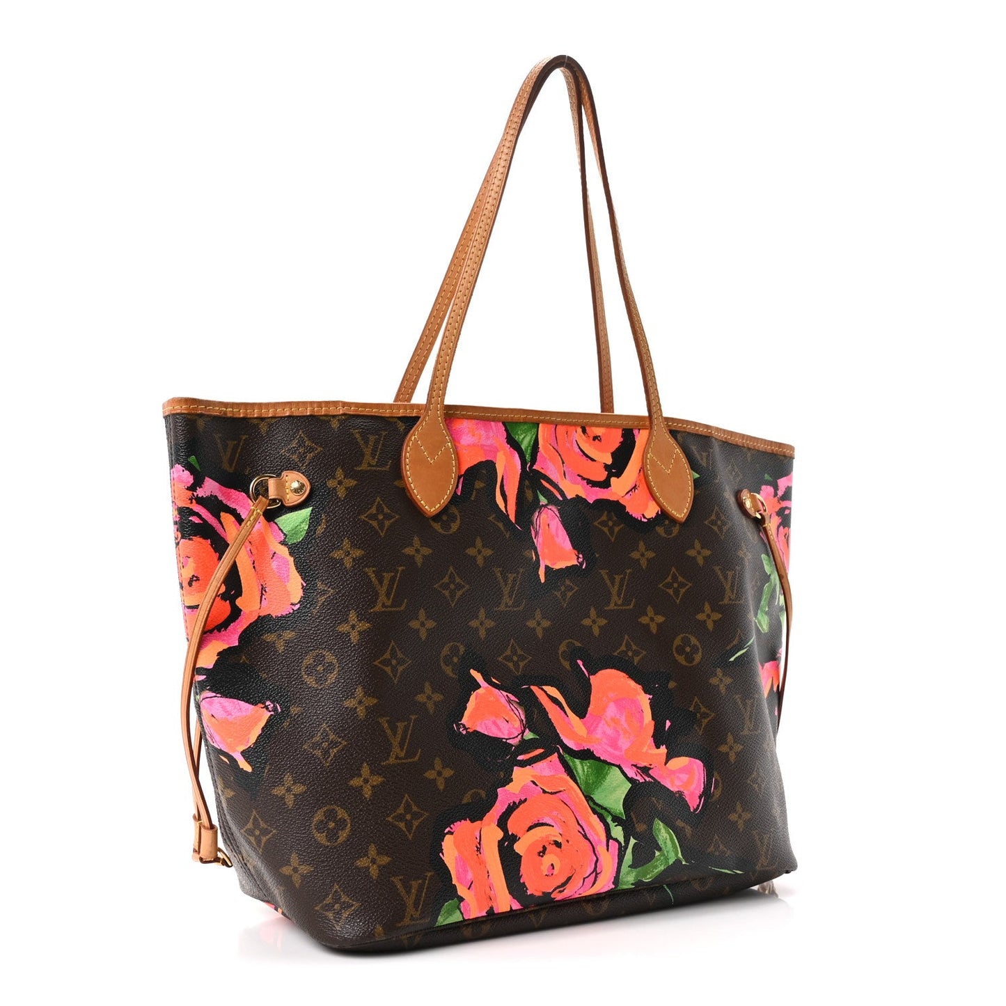 Monogram Roses Neverfull MM