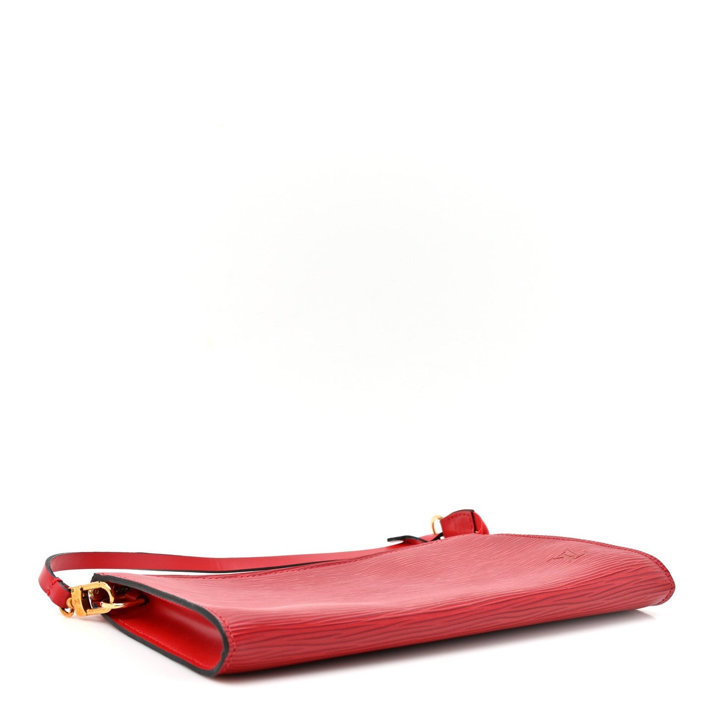 Epi Pochette Accessories 24 Castillan Red
