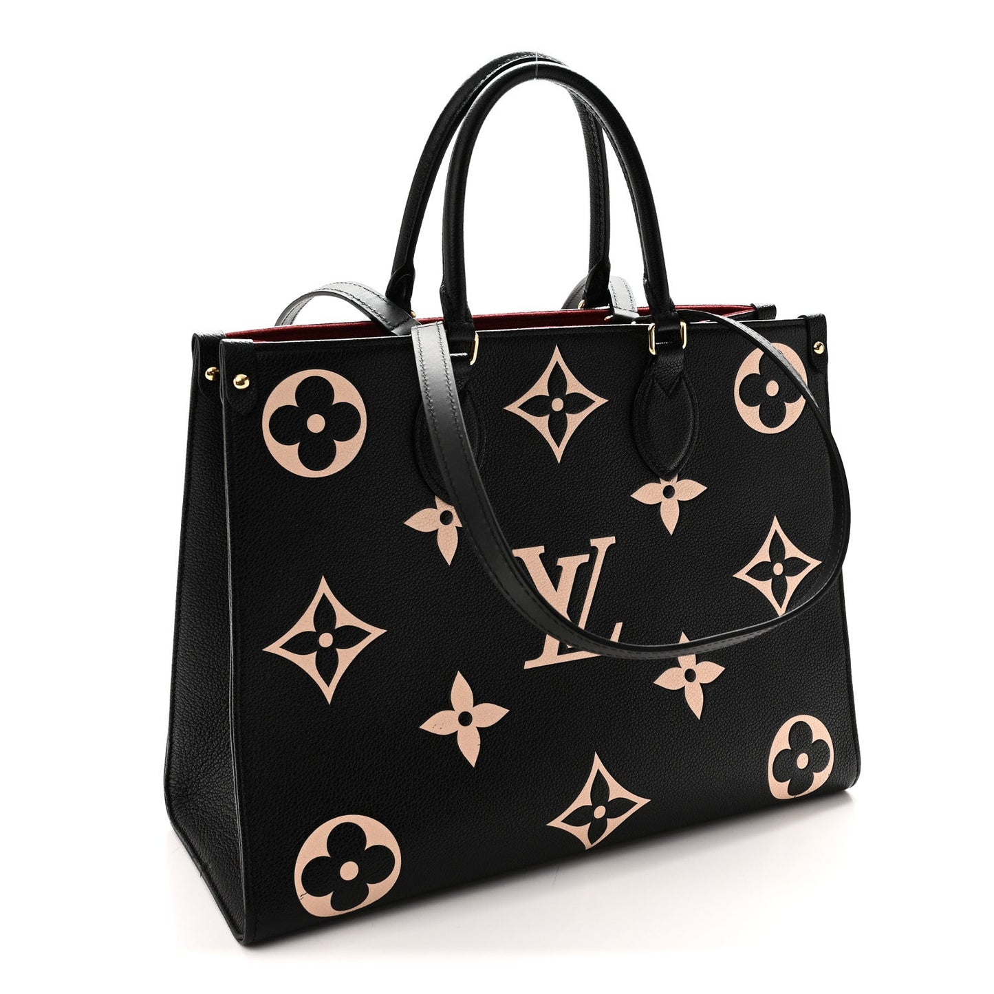 Empreinte Monogram Giant Onthego MM Black Beige
