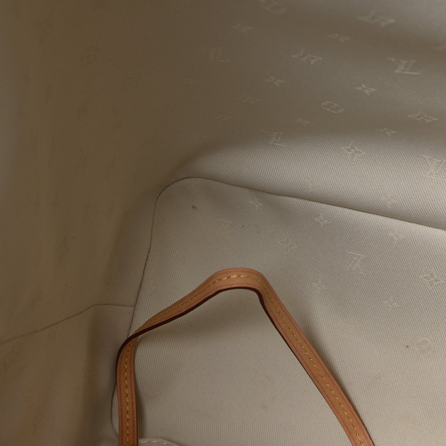 Monogram Jacquard Neverfull MM Multicolor Beige