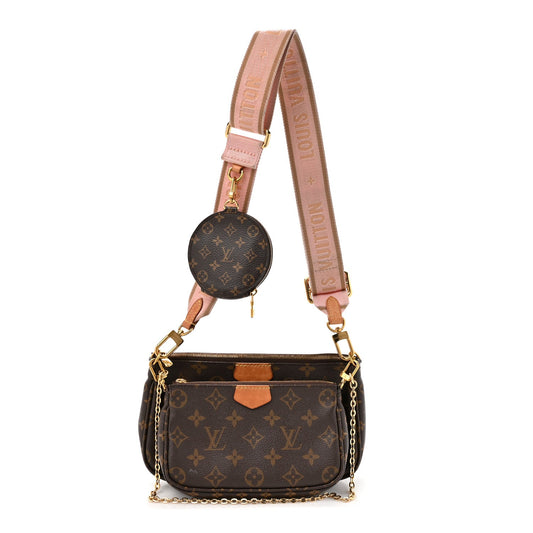 Monogram Multi Pochette Accessories Rose Clair