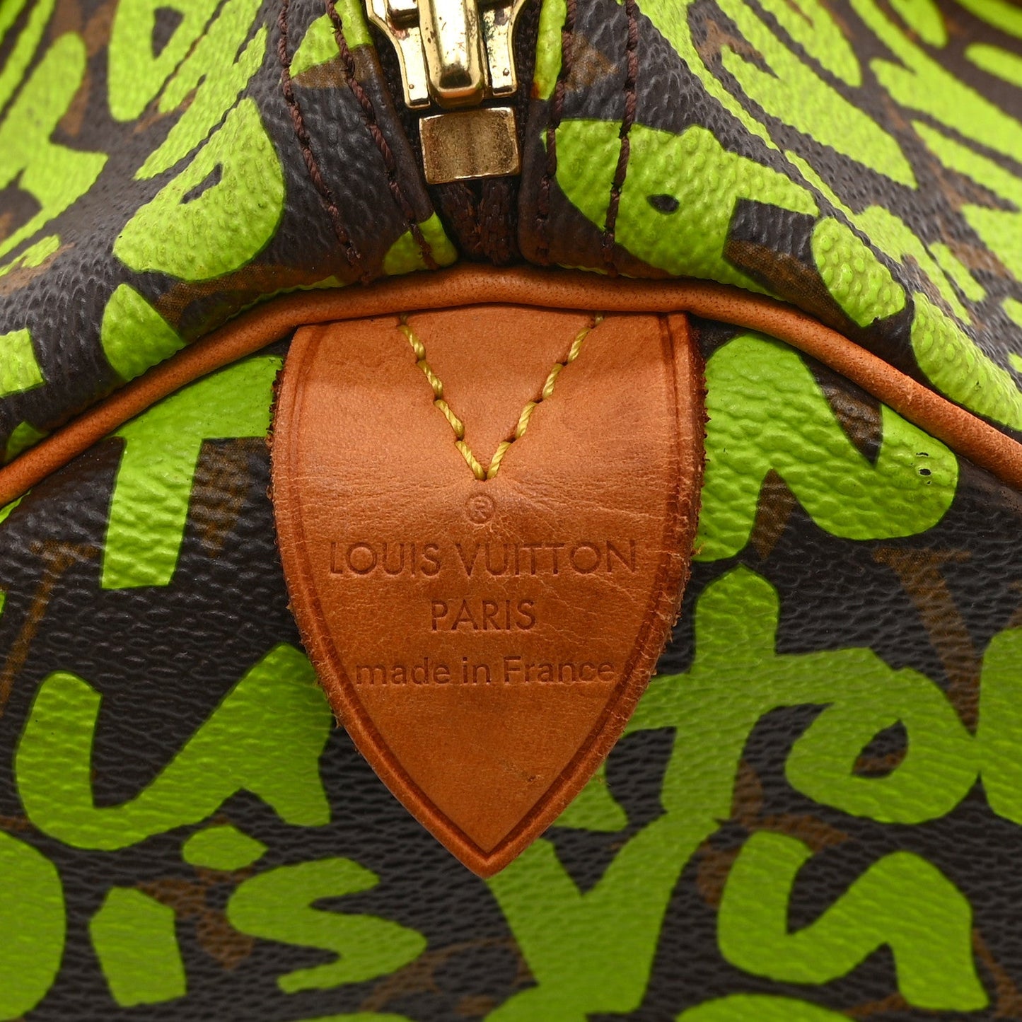 Monogram Graffiti Speedy 30 Green