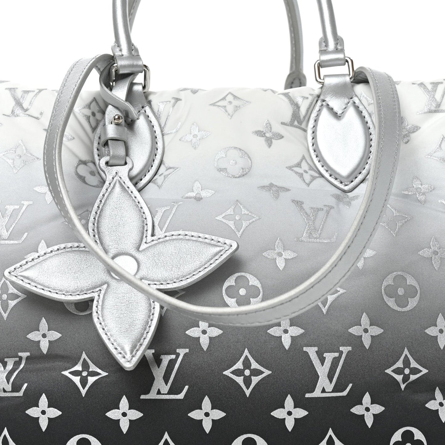 Nylon Monogram Gradient LV Snow Onthego MM Frost