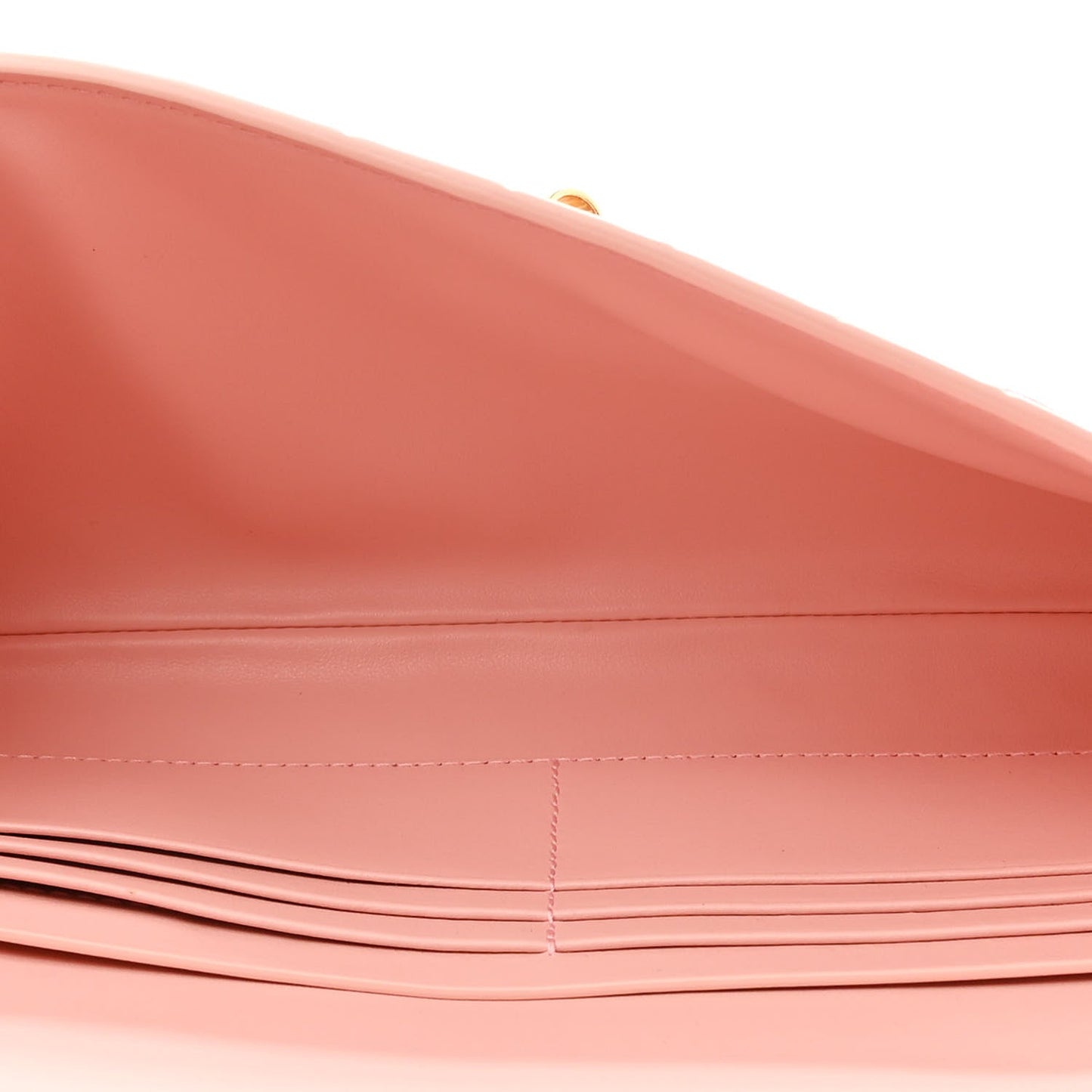 Nappa Intrecciato Long Andiamo Top Handle Clutch Rose