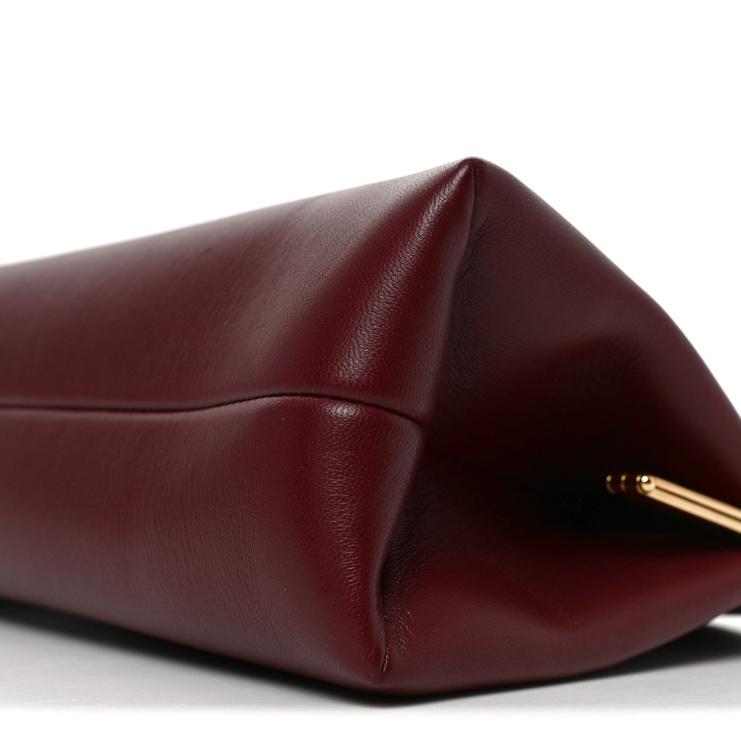 Lambskin Large Clutch Burgundy