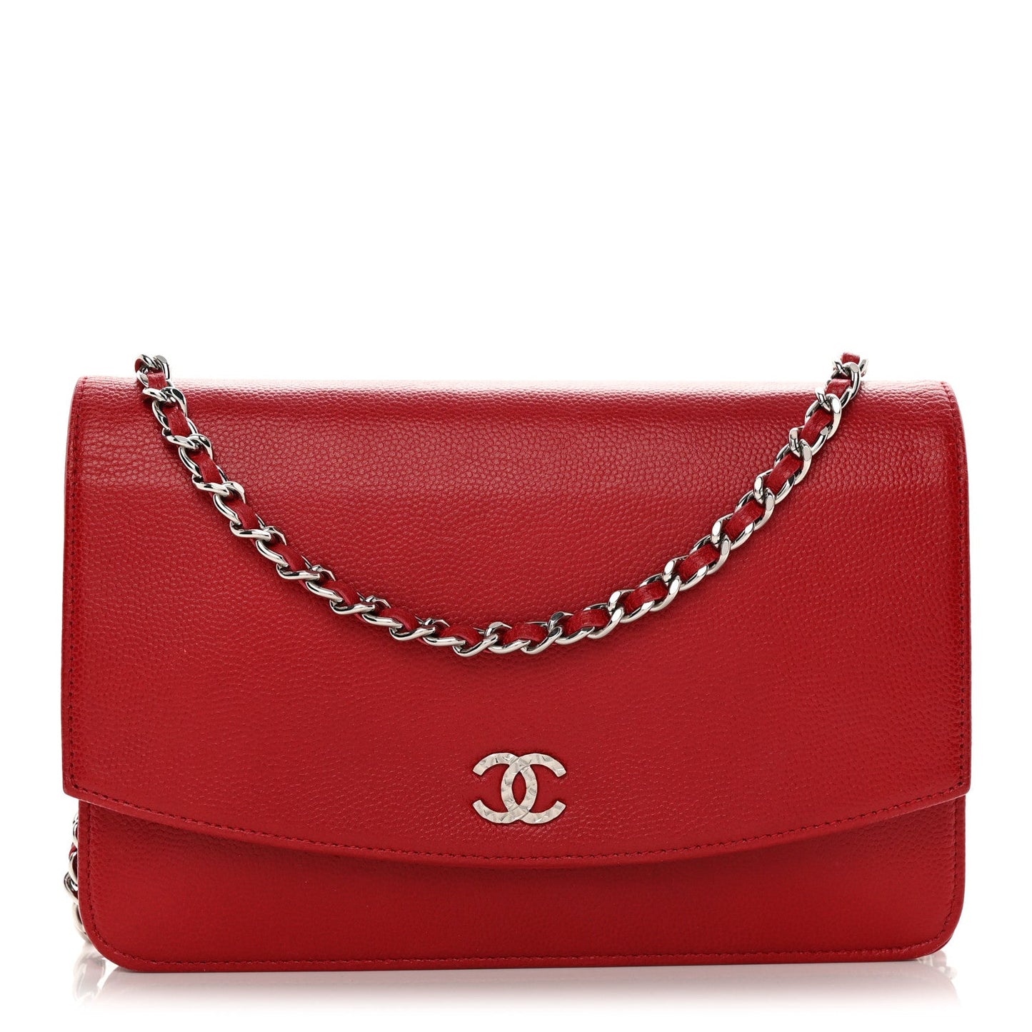 Caviar Sevruga Wallet on Chain WOC Red