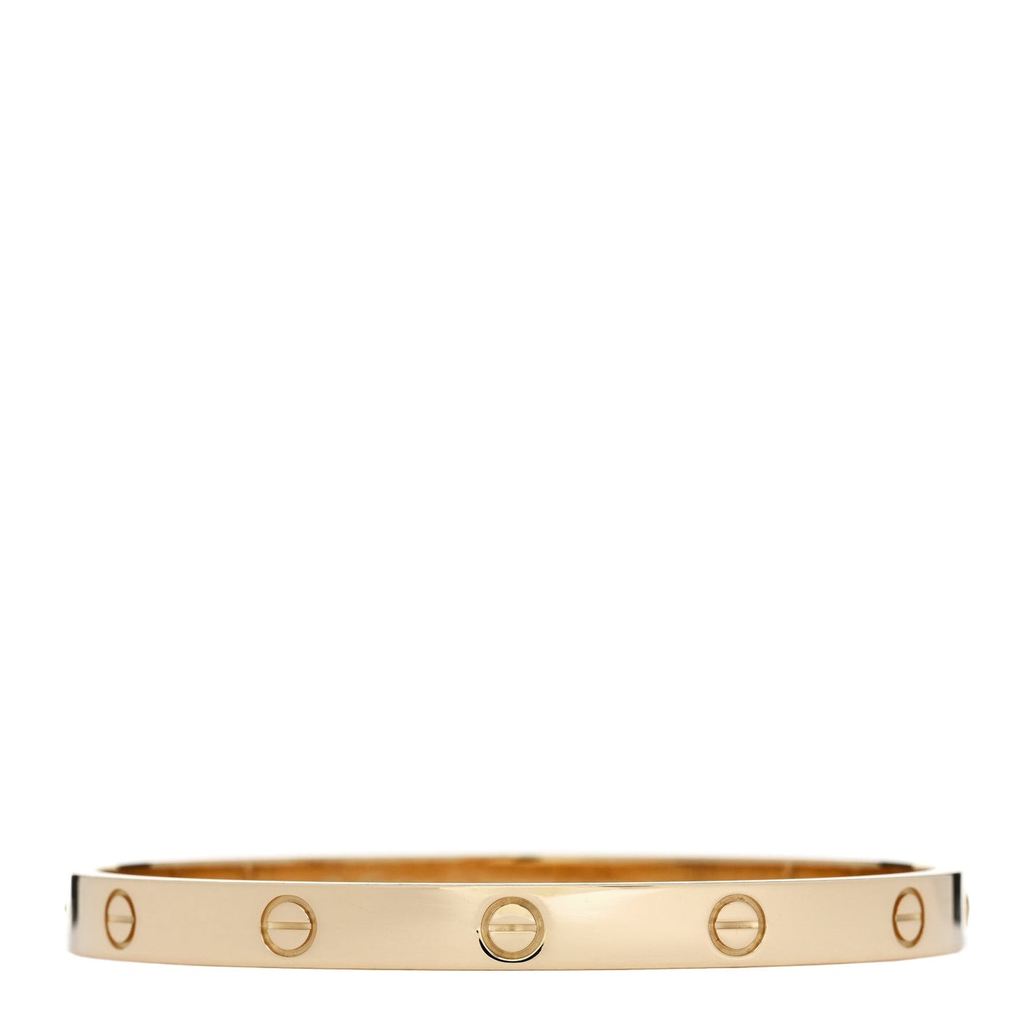 18K Yellow Gold LOVE Bracelet 19