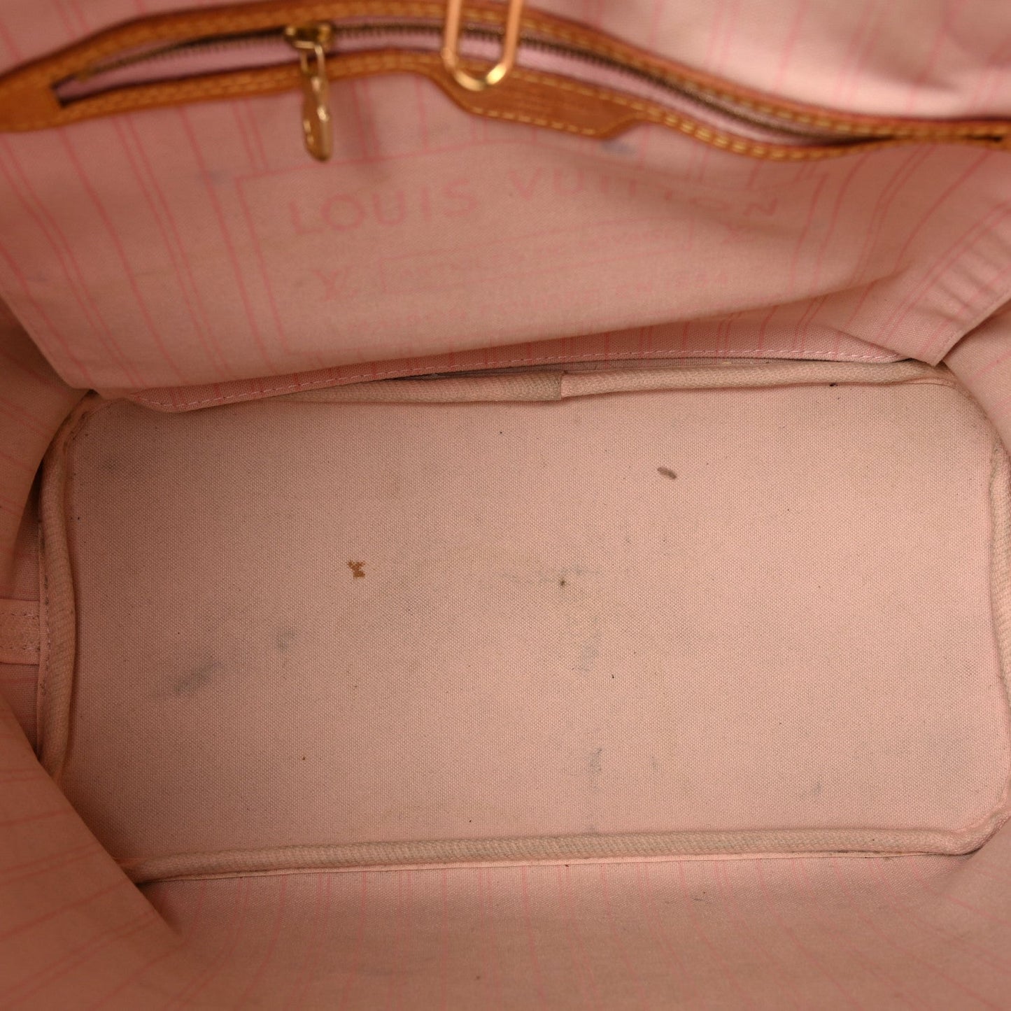 Damier Azur Neo Neverfull MM Rose Ballerine