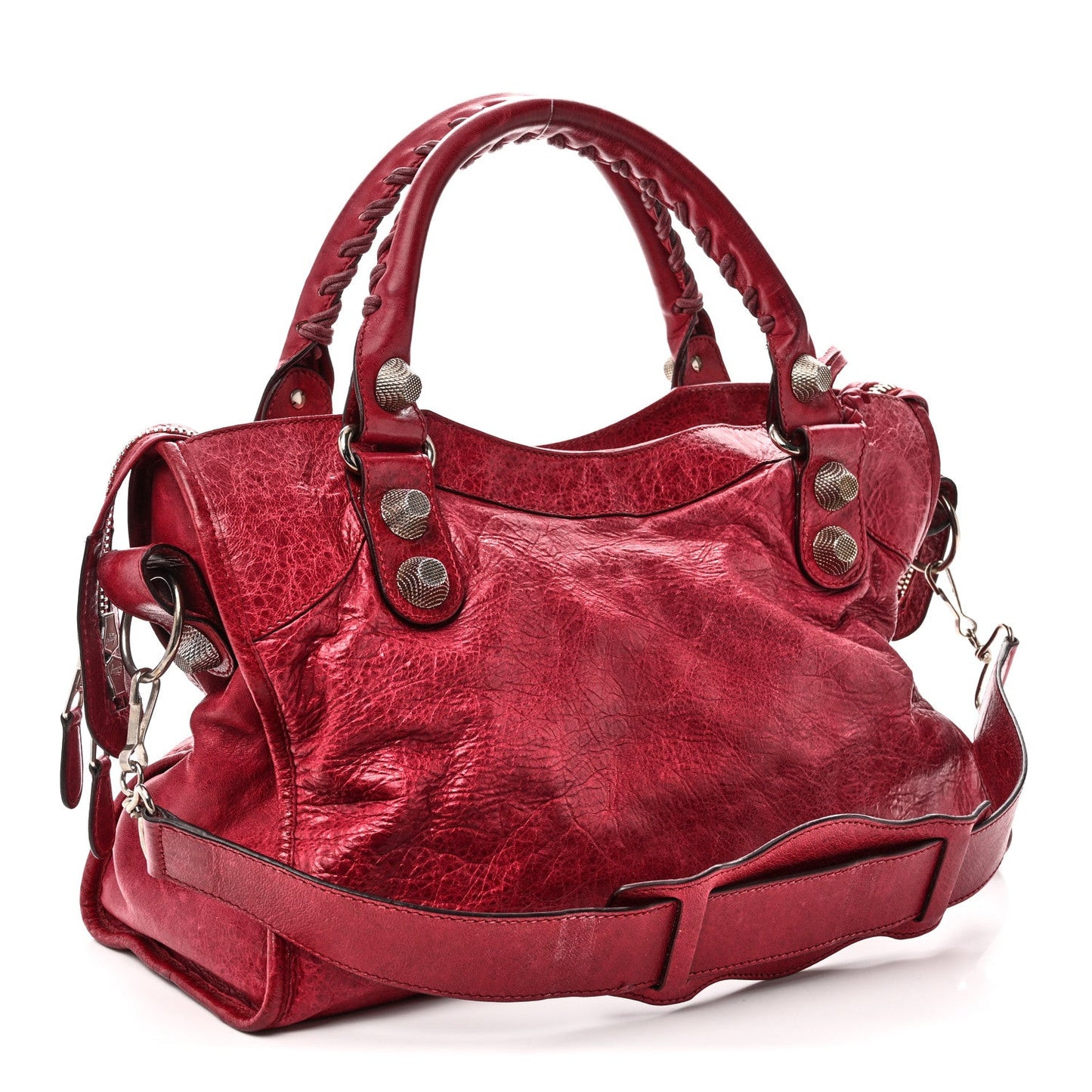 Agneau Giant 21 Silver Hardware City  Pourpre