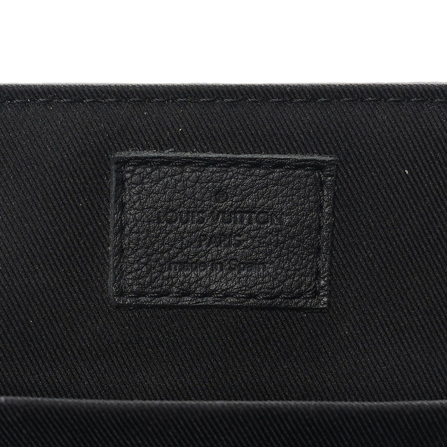 Calfskin Monogram Shadow Messenger Voyager PM  Black