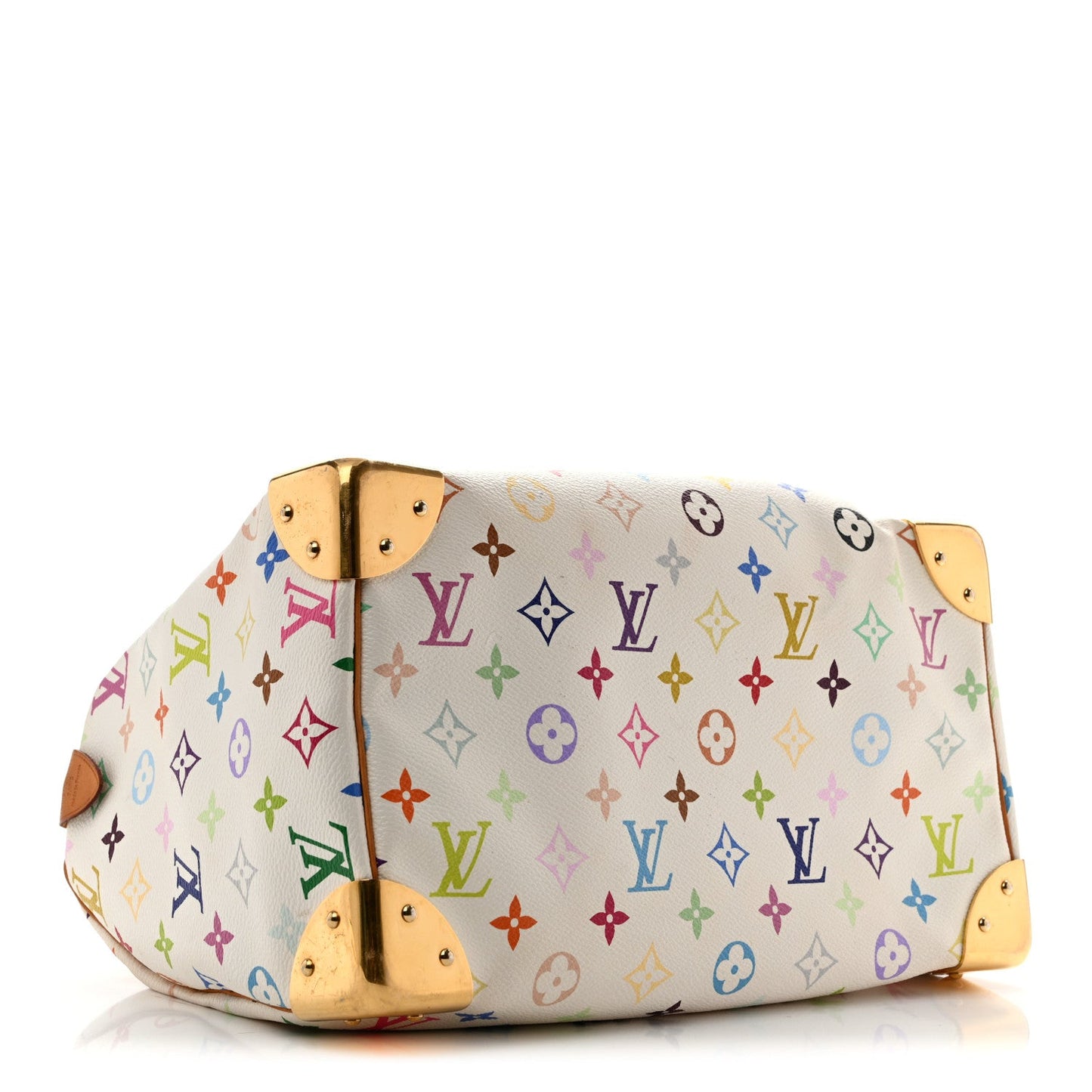 Monogram Multicolor Speedy 30 White
