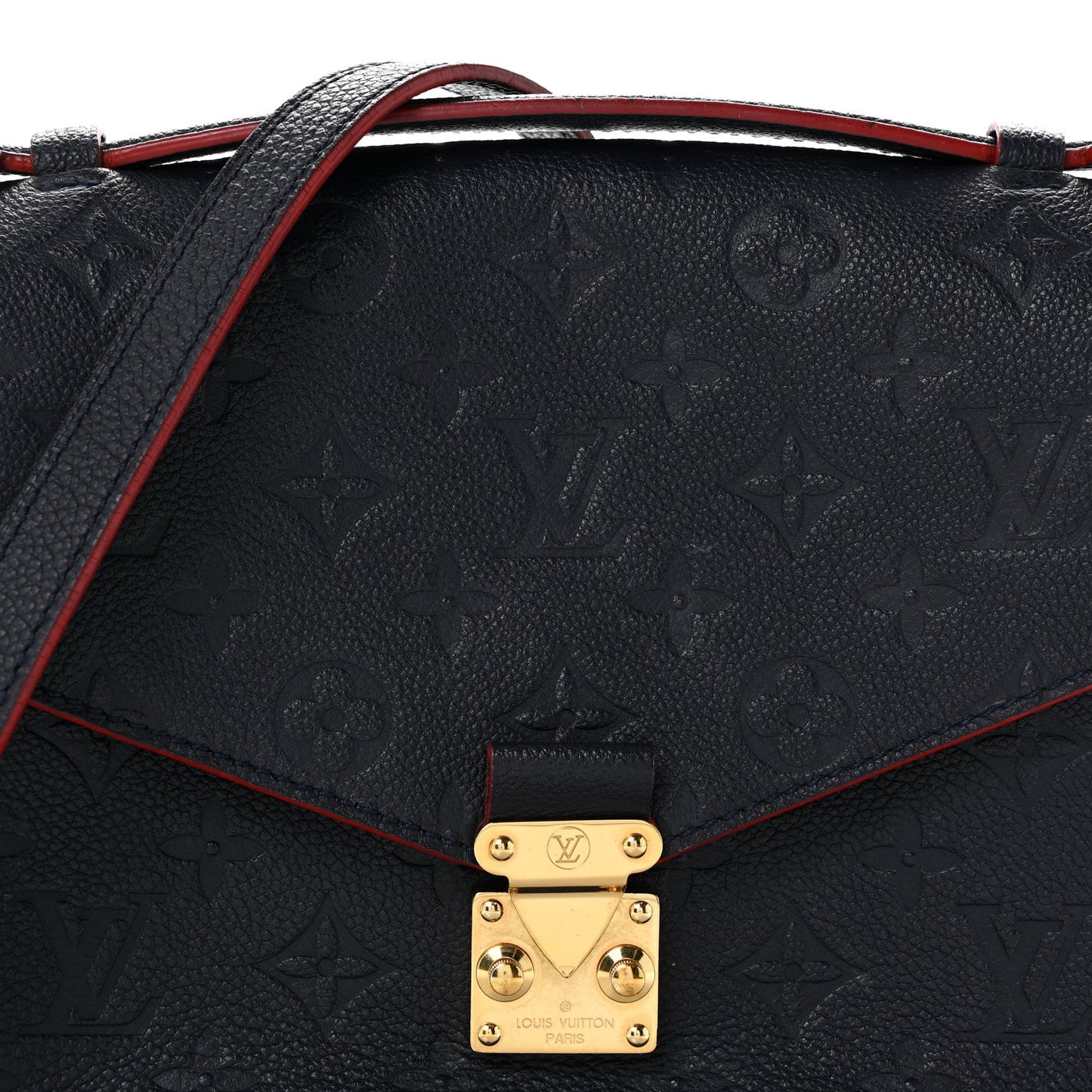 Empreinte Pochette Metis Marine Rouge