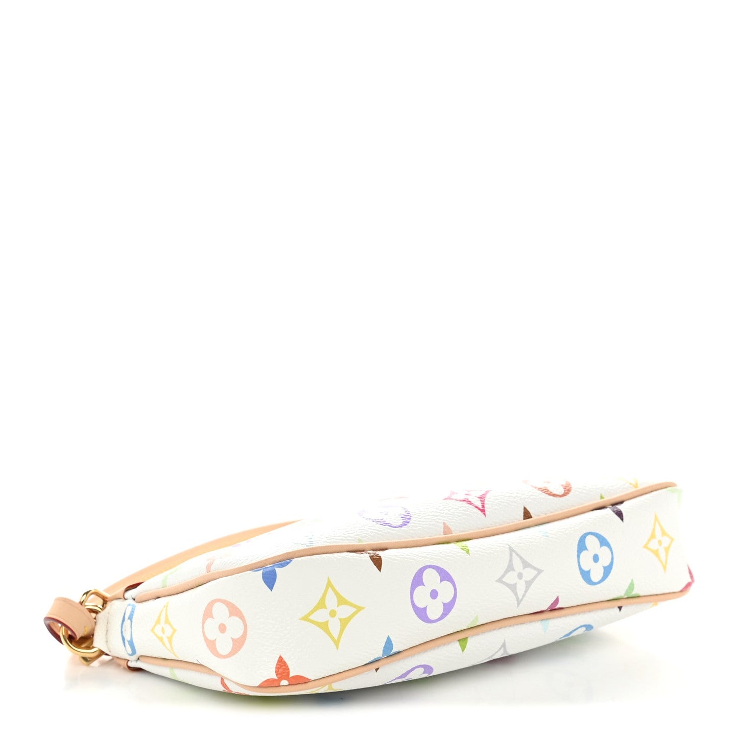 LV X TM Monogram Multicolor Pochette Accessories White