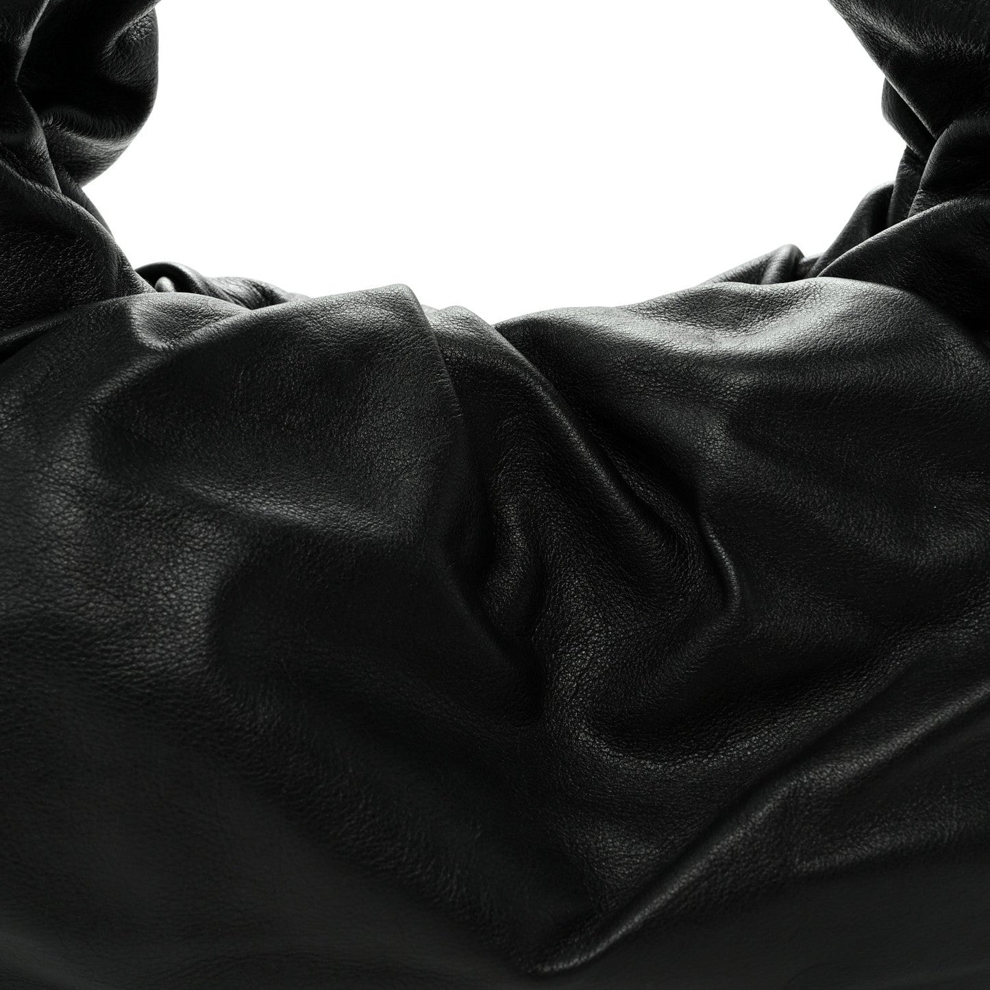 Smooth Butter Calfskin Small The Shoulder Pouch Black