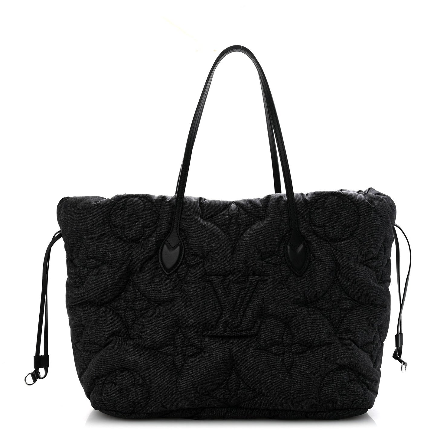 Nylon Reversible Neverfull Inside Out MM Black Jeans