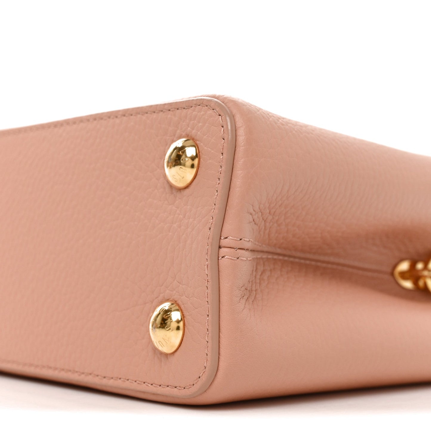 Taurillon Capucines BB Rose Trianon Creme