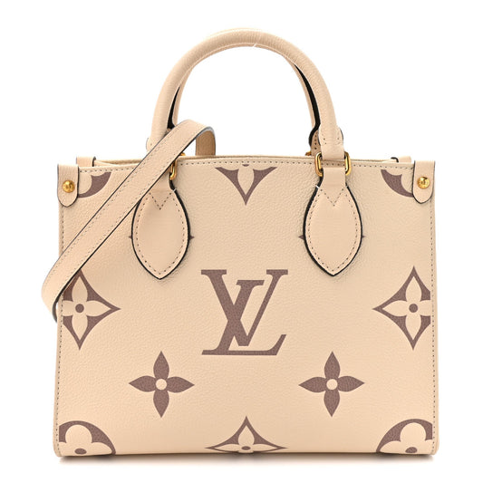 Empreinte Monogram Giant Onthego PM Creme Bois De Rose