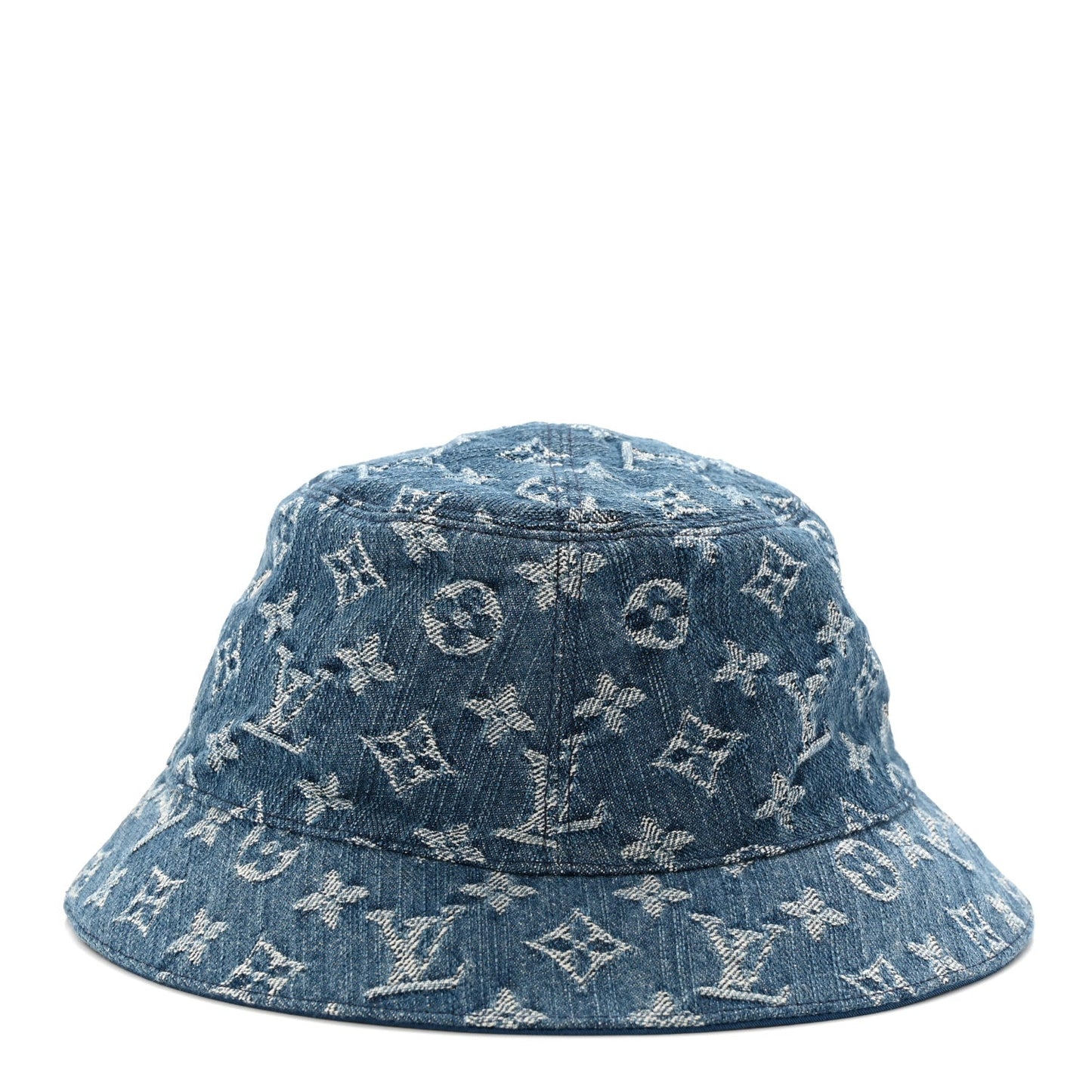 Monogram Denim Transformable Bob Bucket Hat 58 Blue