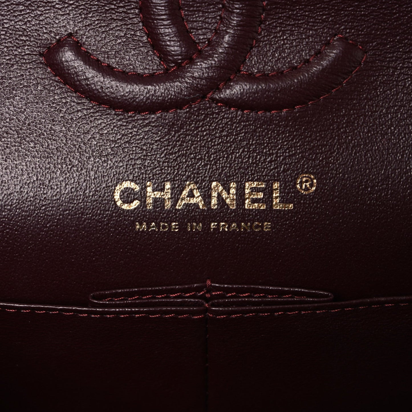 Lambskin Quilted Small Double Flap Black