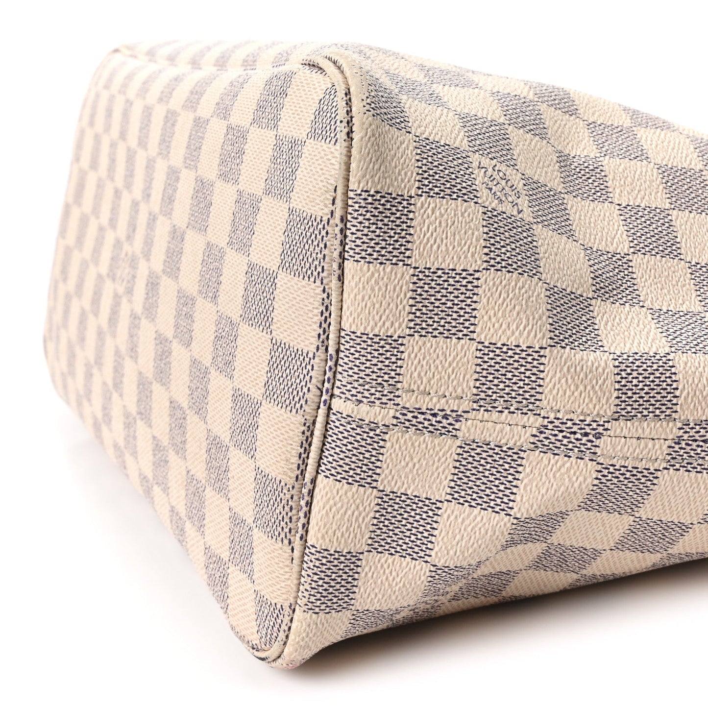 Damier Azur Neo Neverfull MM Rose Ballerine