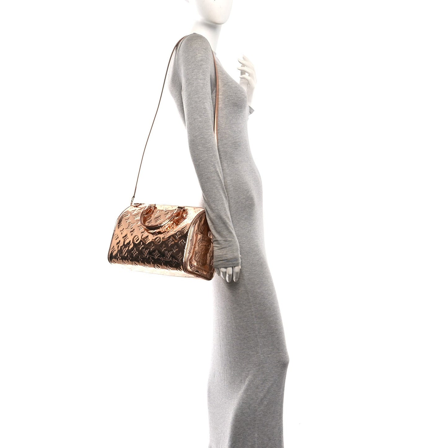 Monogram Miroir Speedy Bandouliere 25 Copper