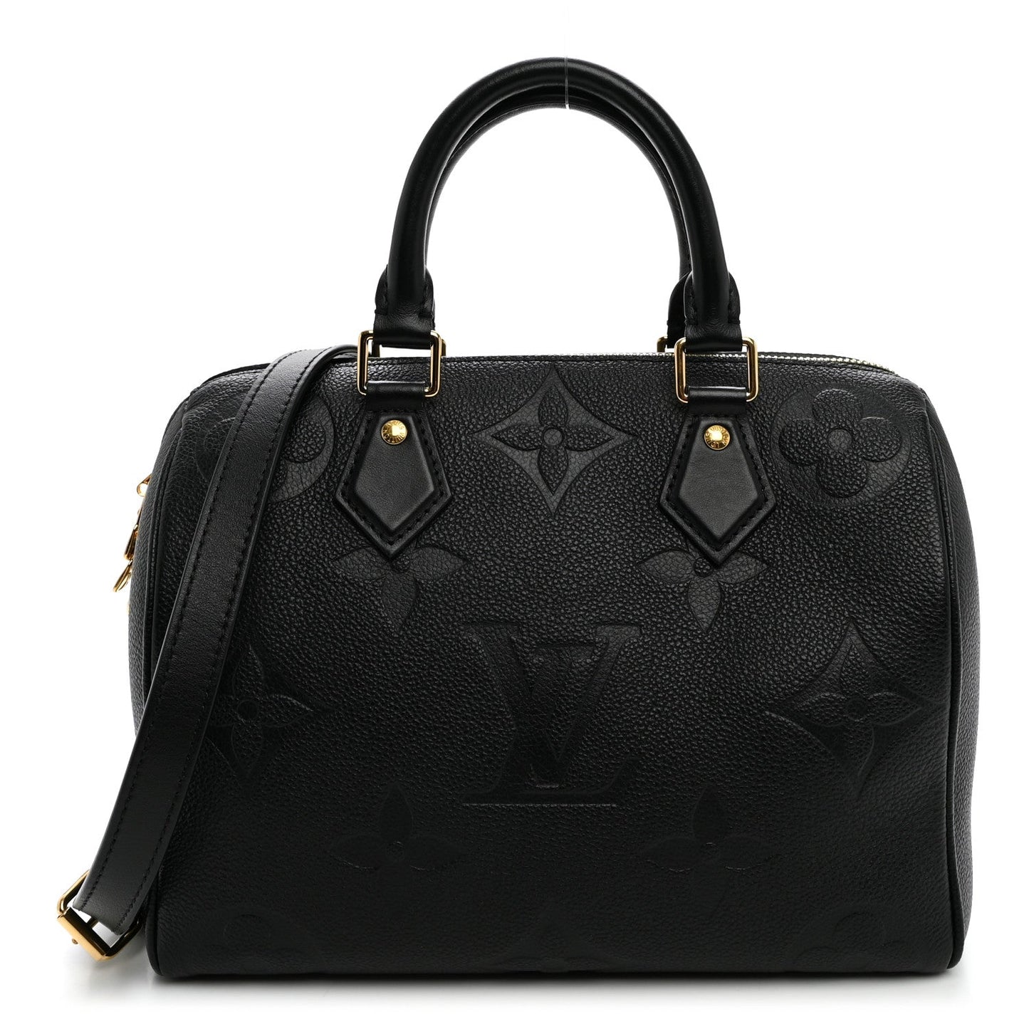 Empreinte Monogram Giant Speedy Bandouliere 25 Black