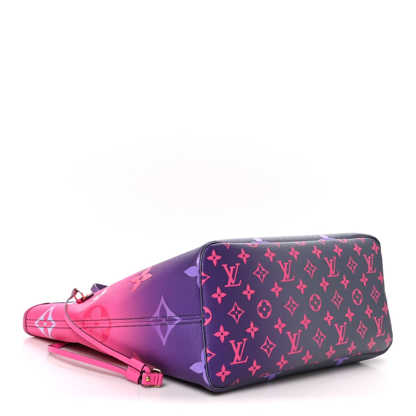Monogram Giant Spring In The City Neverfull MM Midnight Fuchsia