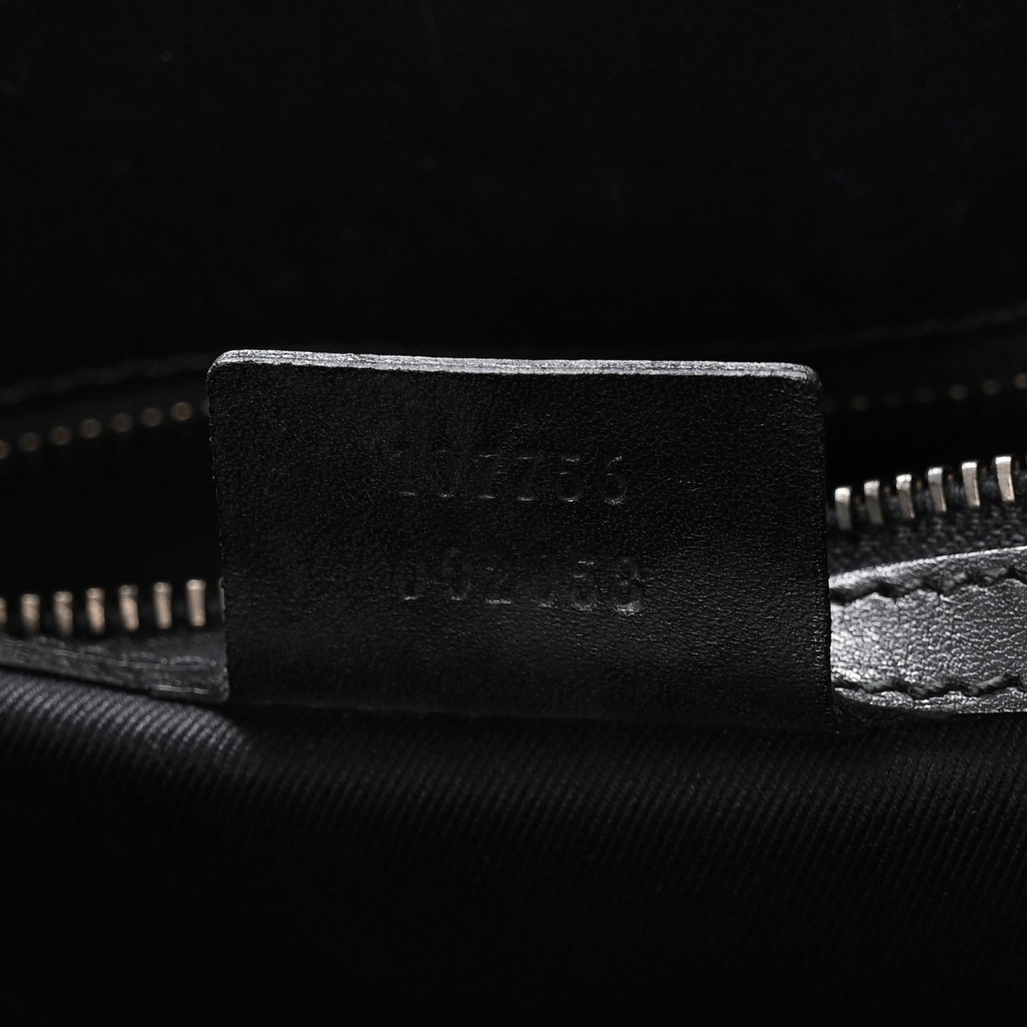 Monogram Tote Black