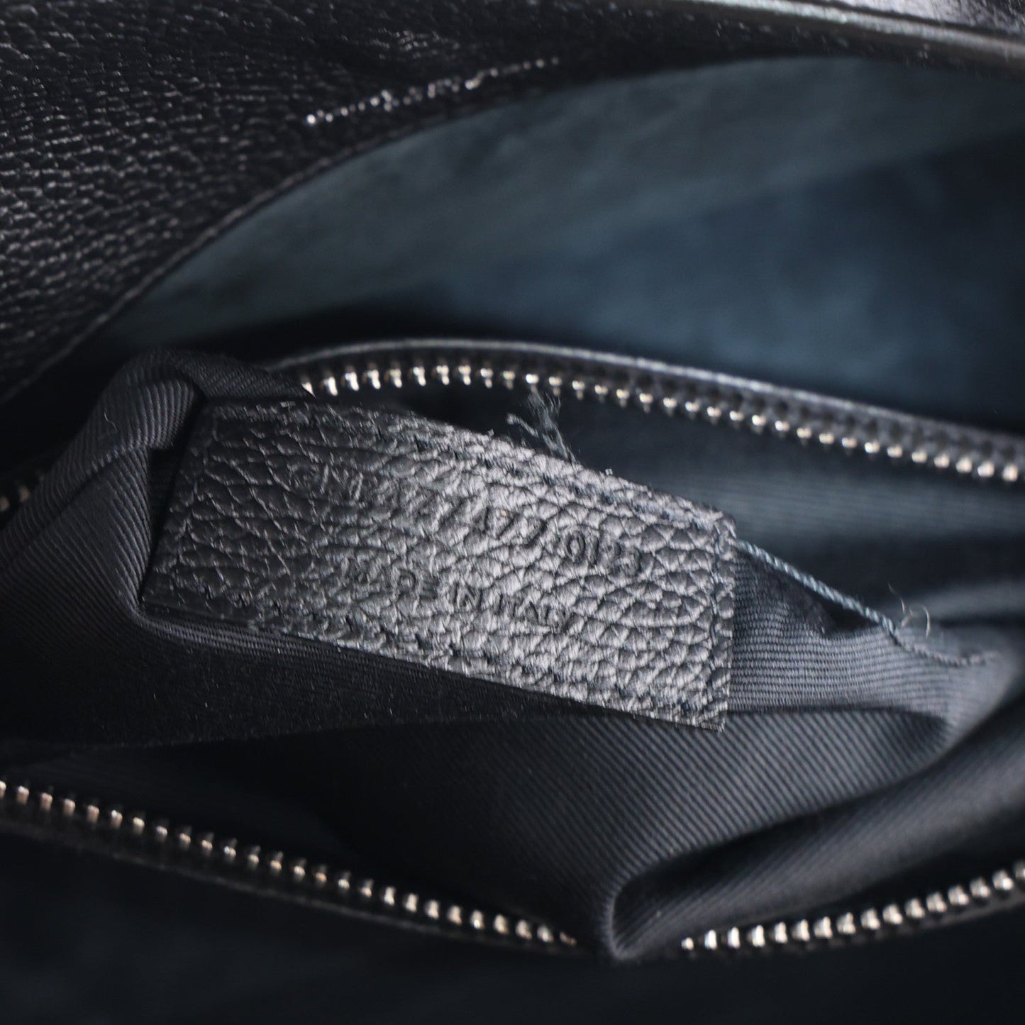 Grained Calfskin Baby Sac De Jour Souple Black