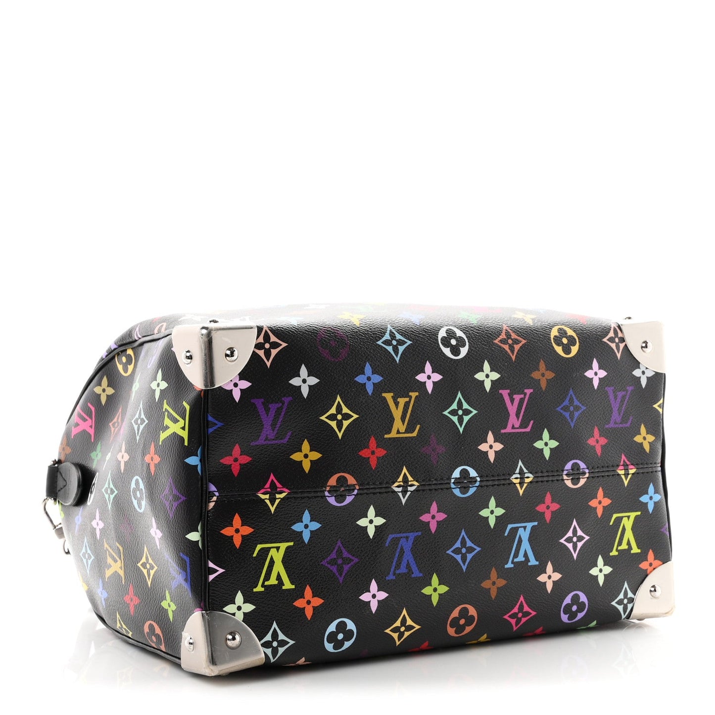 LV X TM Monogram Multicolor Speedy Soft 30 Black