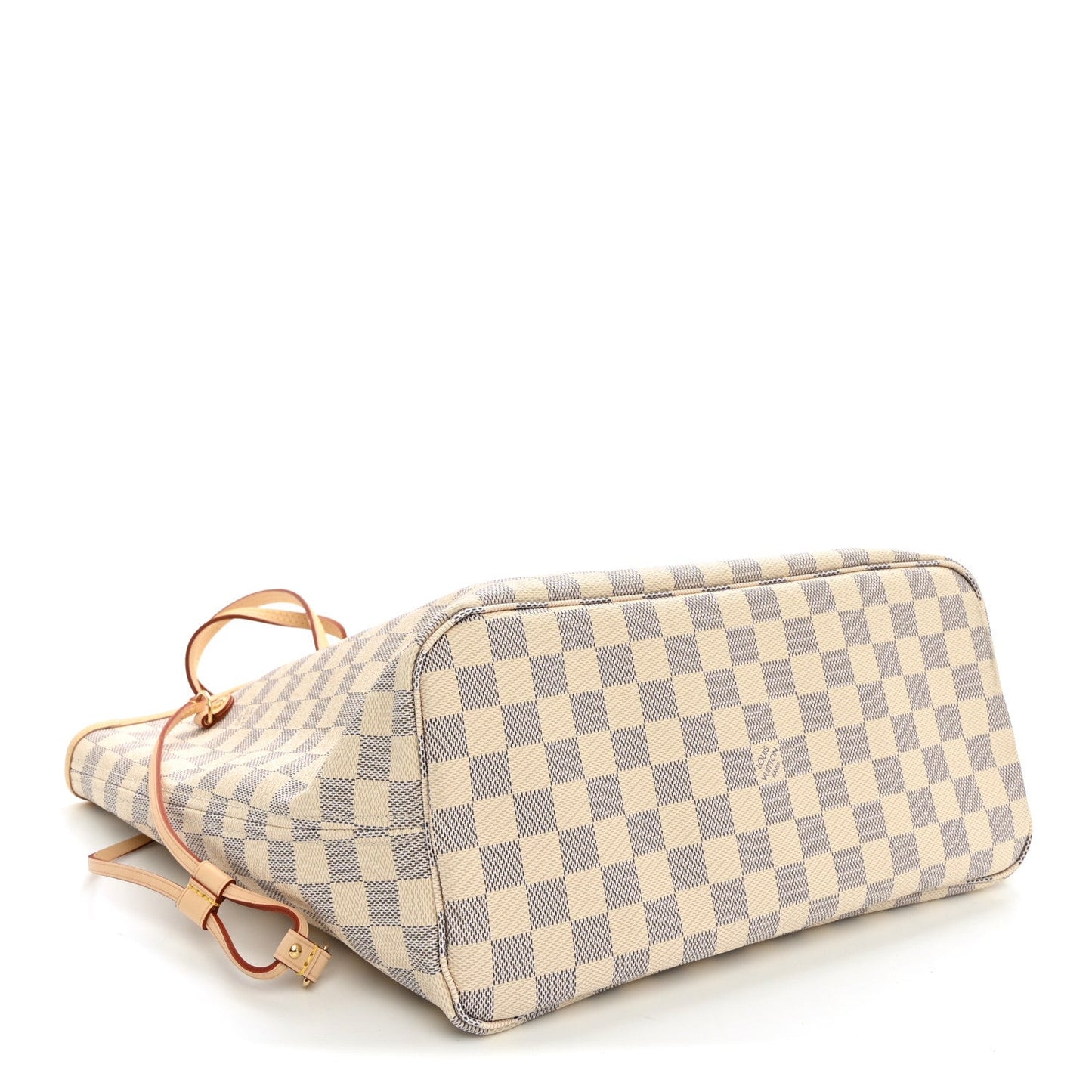 Damier Azur Neo Neverfull MM Rose Ballerine