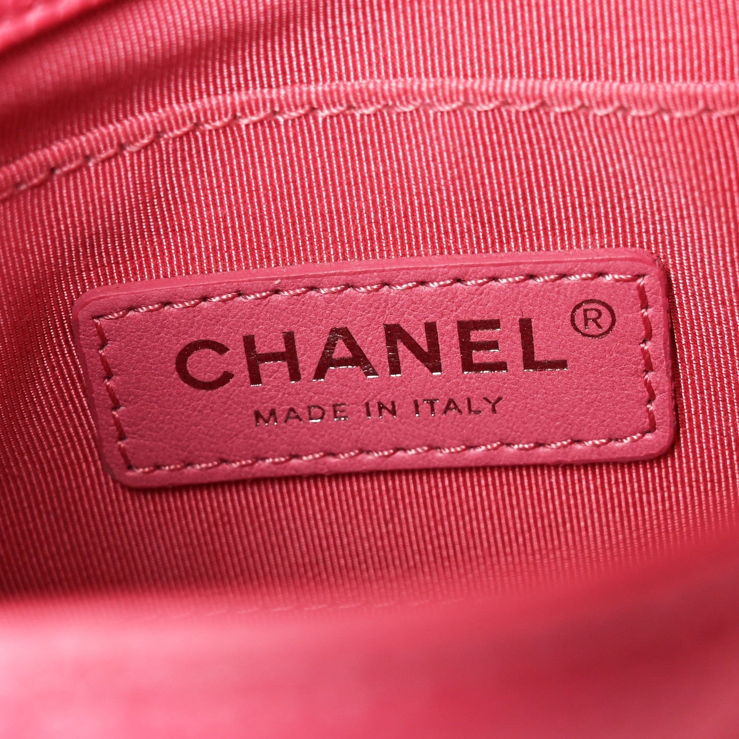 Caviar Quilted Mini Incognito Square Flap Pink