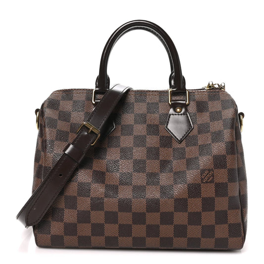 Damier Ebene Speedy Bandouliere 25